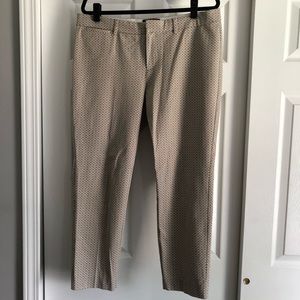 Banana Republic Ankle Stretch Taupe Pant Size 12